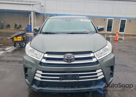 2018 Toyota Highlander Le from USA, damaged, VIN 5TDBZRFH6JS802258